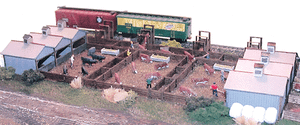 The N Scale Architect ~ N Scale ~ Master Craftsman Series ~ Quality Meat Stockyard ~ Kit ~ 10 x 5" 25.4 x 12.7cm ~ 716-10703