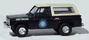 Trident Miniatures ~ HO Scale ~ Chevrolet Blazer ~ Emergency ~ Police Vehicles ~ Florida Highway Patrol ~ 729-90133