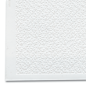 The N Scale Architect ~ O Scale ~ Model Builder's Supply Line Styrene Sheets ~ package(2) .020 x 11 x 14" ~ Textured Block ~ 716-50056