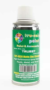 Tru-Color Paint ~ All Scale ~ Aerosol Spray Paint 4.5oz 135ml Can ~ Zinc Chromate ~ 4039