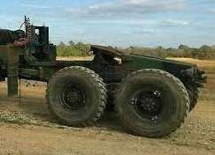 Trident Miniatures ~ HO Scale ~ US Marine Corps LVSR Rear Body Unit (RBU) ~ Resin Kit ~ MK16 5th Wheel ~ 729-87253