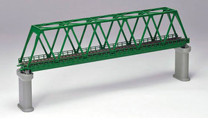TomyTec Co LTD ~ N Scale ~ Truss Bridge Set w/Piers ~ Fine Track ~ 738-3033