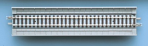 TomyTec Co LTD ~ N Scale ~ Straight Overhead Viaduct Track HS158.5 ~ Fine Track ~ 6-1/4" 158.5mm ~ package(2) ~ 738-1076