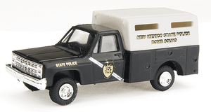 Trident Miniatures ~ HO Scale ~ Chevrolet Utility Truck (Limited-Run) ~ Emergency ~ Police Vehicles ~ New Mexico State Police ~ Special Operations Bureau ~ Bomb Squad ~ 729-90256