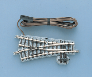 TomyTec Co LTD ~ N Scale ~ Remote Turnout (Points) N-PY280-15 ~ Fine Track ~ Wye 5-1/2" 140mm Radius, 30 Degree Diverging Routes ~ 738-1240