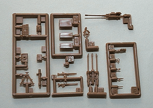 Trident Miniatures ~ HO Scale ~ Military Accessories ~ Weapons Set ~ 729-96040