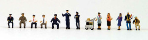 TomyTec Co LTD ~ N Scale ~ Working People ~ package(12) ~ 738-265474