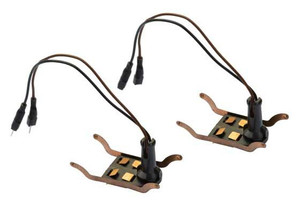 Trix ~ HO Scale ~ Asymmetrical Connection Hardware ~ For the #739-73410 and 73411 Lighting Kits ~ 739-66716