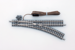 TomyTec Co LTD ~ N Scale ~ Remote Turnout (Points) N-PR280-30 ~ Fine Track ~ Right Hand w/11" 280mm Radius, 30 Degree Diverging Route ~ 738-1273