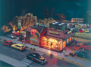 Vollmer Gmbh ~ HO Scale ~ Casablanca Disco ~ 8 x 5-5/8 x 3-5/8" 20 x 14 x 9cm ~ 770-43656