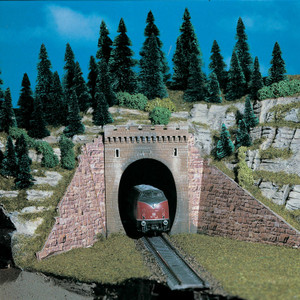 Vollmer Gmbh ~ HO Scale ~ Single Track Tunnel Portal ~ 770-47811