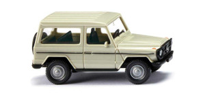 Wiking ~ HO Scale ~ 1979-1980 Mercedes-Benz G Class Short Wheelbase SUV ~ Assembled ~ Pebble Gray ~ 781-27602