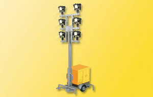 Viessmann Modellspielwaren ~ HO Scale ~ Floodlight Trailer w/Working LEDs ~ 769-1343