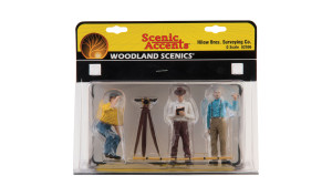Woodland Scenics ~ G Scale ~ Hilow Bros. Surveying Co. ~ A2556