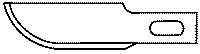 Zona Tools ~ All Scale ~ Replacement Hobby Blade ~ #10 Curved Edge ~ 795-39923