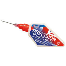 Deluxe Materials Ltd ~ All Scale ~ Precision Plastic Glue ~ In Pinpoint Applicator Bottle ~ .9oz 25g ~ AD92