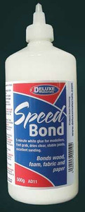 Deluxe Materials Ltd ~ All Scale ~ Speedbond White Glue ~ 17.6oz 500g ~ AD11