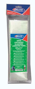 Deluxe Materials Ltd ~ All Scale ~ Fiberglass Cloth ~ 0.6oz, 2m sq. ~ BD11