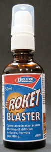 Deluxe Materials Ltd ~ All Scale ~ Roket Blaster ~ Cyanoacrylate CA Accelerator 1.8oz 50g ~ AD17
