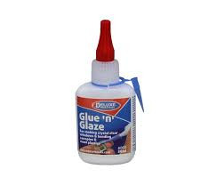 Deluxe Materials Ltd ~ All Scale ~ Glue 'n' Glaze Film-Forming Polymer ~ 1.7oz 50mL ~ AD55