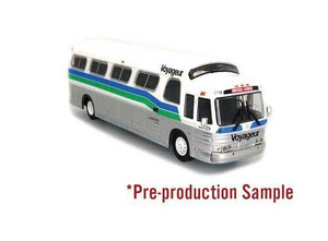Iconic Replicas ~ HO Scale ~ 1966 GM 4107 Motorcoach Bus ~ Assembled ~ Voyageur Colonial ~ 870287