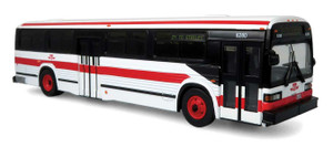 Iconic Replicas ~ HO Scale ~ MCI Classic Transit Bus ~ Assembled ~ Toronto Transit Commission TTC ~ 870392