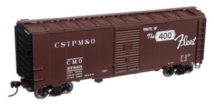 WalthersMainline ~ HO Scale ~ 40' Association of American Railroads 1944 Boxcar ~ Ready to Run ~ Chicago & North Western/CMO #37880 ~ 910-1354
