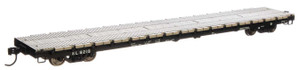 WalthersMainline ~ HO Scale ~ 60' Pullman-Standard Flatcar ~ Ready to Run ~ Erie Lackawanna #8219 ~ 910-5398
