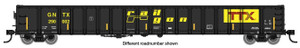 WalthersMainline ~ HO Scale ~ 68' Railgon Gondola ~ Ready To Run ~ Railgon GNTX #290136 ~ 910-6451