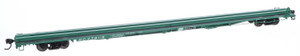 WalthersMainline ~ HO Scale ~ 85' General American G85 Flatcar ~ Ready to Run ~ Penn Central #778118 ~ 910-5560