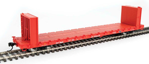 WalthersMainline ~ HO Scale ~ 60' Pullman-Standard Bulkhead Flatcar (48' IL) ~ Ready to Run ~ Canadian Pacific #304658 ~ 910-5870
