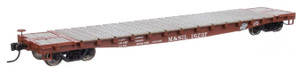 WalthersMainline ~ HO Scale ~ 53' GSC Flatcar ~ Ready to Run ~ Minneapolis & St. Louis #16237 ~ 910-6620