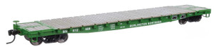 WalthersMainline ~ HO Scale ~ 53' GSC Flatcar ~ Ready to Run ~ Burlington Northern #612886 ~ 910-6603