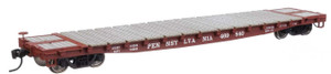 WalthersMainline ~ HO Scale ~ 53' GSC Flatcar ~ Ready to Run ~ Pennsylvania Railroad #469840 ~ 910-6621