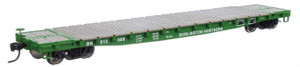 WalthersMainline ~ HO Scale ~ 53' GSC Flatcar ~ Ready to Run ~ Burlington Northern #612898 ~ 910-6604