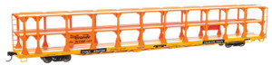 WalthersMainline ~ HO Scale ~ 89' Flatcar w/Tri-Level Open Auto Rack ~ Ready to Run ~ Denver & Rio Grande Western Rack Trailer-Train Flatcar TTKX #802765 ~ 910-8207