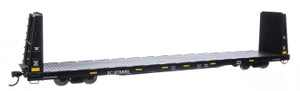 WalthersMainline ~ HO Scale ~ 68' Bulkhead Flatcar ~ Ready to Run ~ Illinois Central #978698 ~ 910-50607