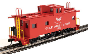 WalthersMainline ~ HO Scale ~ International Wide-Vision Caboose ~ Ready to Run ~ Gulf, Mobile & Ohio #2993 ~ 910-8770