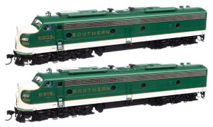 Walthers Proto ~ HO Scale ~ EMD E8 A-A ~ Standard DC ~ Southern #6903 & 6915 ~ 920-49921