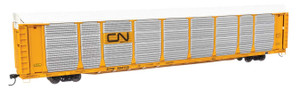 Walthers Proto ~ HO Scale ~ 89' Thrall Bi-Level Auto Carrier ~ Canadian National GTW #504119 ~ 920-101509