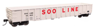 WalthersProto ~ HO Scale ~ 53' Thrall Gondola ~ Ready to Run ~ Soo Line #63969 ~ 920-105525