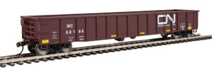 Walthers Trainline ~ HO Scale ~ Gondola ~ Ready to Run ~ Canadian National (Wisconsin Central Reporting Marks) ~ 931-1860