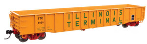 WalthersProto ~ HO Scale ~ 53' Thrall Gondola ~ Ready to Run ~ Illinois Terminal #3920 ~ 920-105513
