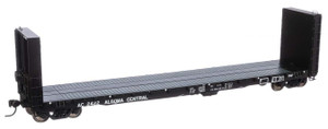 Walthers Proto ~ HO Scale ~ 50' CC&F Bulkhead Flatcar ~ Ready to Run ~ Algoma Central #2422 ~ 920-104341