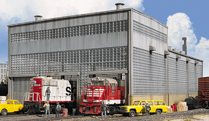 Walthers Cornerstone ~ HO Scale ~ Diesel House ~ Kit ~ 933-2916
