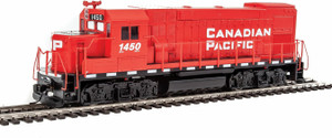 Walthers Trainline ~ HO Scale ~ EMD GP15-1 ~ Standard DC ~ Canadian Pacific (red, white) ~ 931-2501