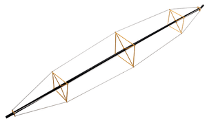 Walthers Cornerstone ~ HO Scale ~ Support Trusses for Guywires and Piping ~ Photo-Etched ~ Kit ~ 933-2955