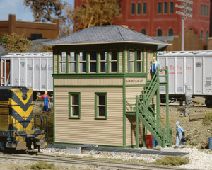Walthers Cornerstone ~ HO Scale ~ Interlocking Tower ~ Kit ~ 933-3071