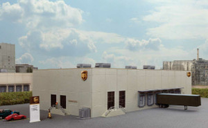 Walthers Cornerstone ~ N Scale ~ UPS Hub with Customer Center ~ Kit ~ 933-3863