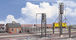 Walthers Cornerstone ~ N Scale ~ Sanding Tower & Drying House ~ Kit ~ 933-3813